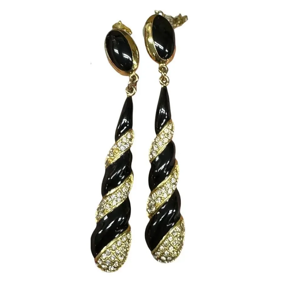 Vtg 80s Egyptian Revival Long 3